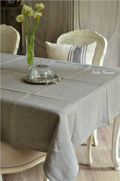{ Charvet Editions } ∞SABBIA 亞麻桌巾-155x230cm