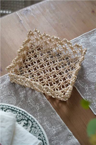 { 義大利浪漫家飾 } ∞ 置物籃 16x16cm  