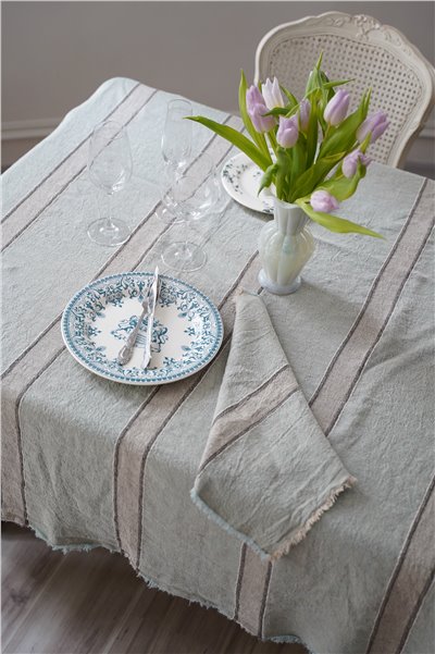 {Charvet Editions} ∞ CANYON 亞麻桌巾∞150x250cm