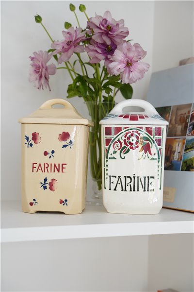 {法國古董} ∞  Farine 廚房儲物罐 (兩款)  