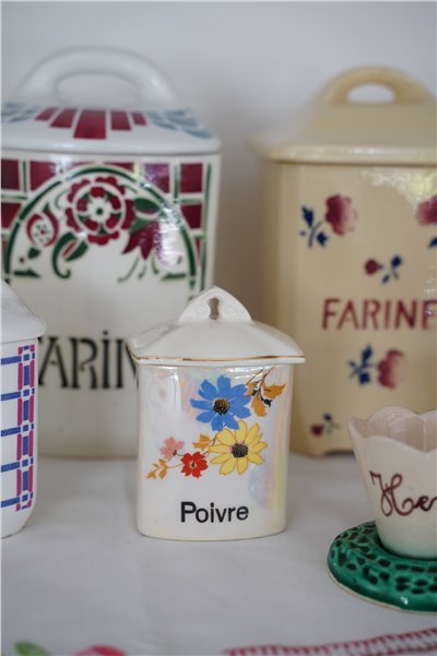 {法國古董} ∞ Poivre 廚房儲物罐 