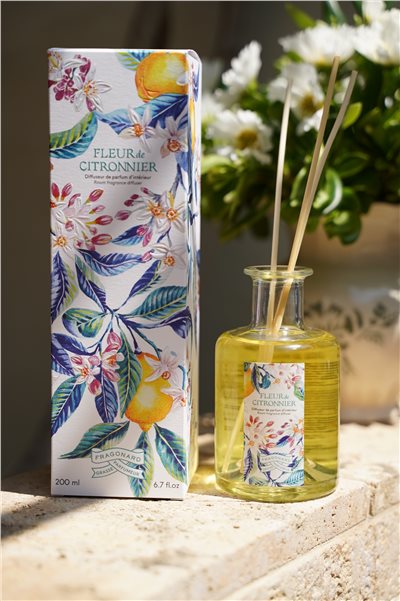 { Fragonard} ∞ 2025 年度限定∞ Fleur de Citronnier∞ 檸檬花室內擴香 200ml 