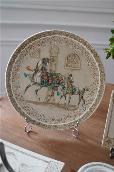 { Gienfrance }∞ CHEVAUX DU VENT 餐盤 30cm