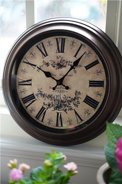{ 荷蘭雜貨 } ∞ Paris 復古掛鐘 31cm