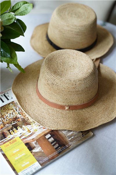 { Made in Mada }∞ GASTON 拉菲草帽 (2色)