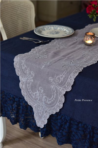 {ROLANDE.D} ∞ RD501 蕾絲桌旗 42x220cm 