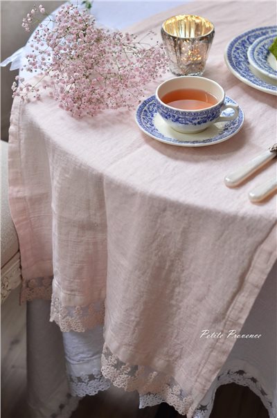 {Chez moi}∞Pizzo 亞麻桌旗 50x160cm