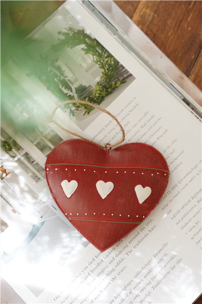 {荷蘭雜貨 } ∞ 聖誕掛飾-愛心