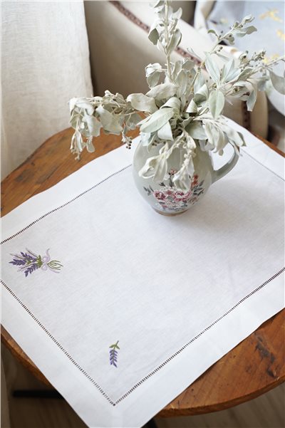 {ROLANDE.D} ∞ 薰衣草刺繡桌墊-35x50cm