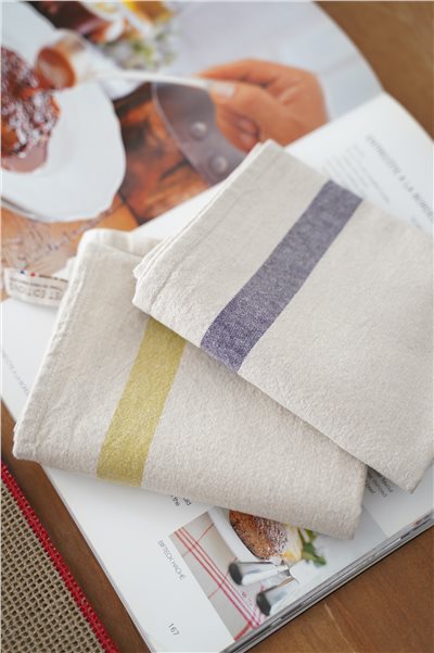 {Charvet Editions} ∞PHENIX 亞麻巾-53x70cm (2色)